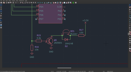 Buzzer connection diagram